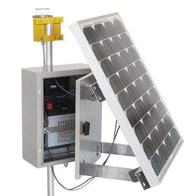 Solar obstruction light system