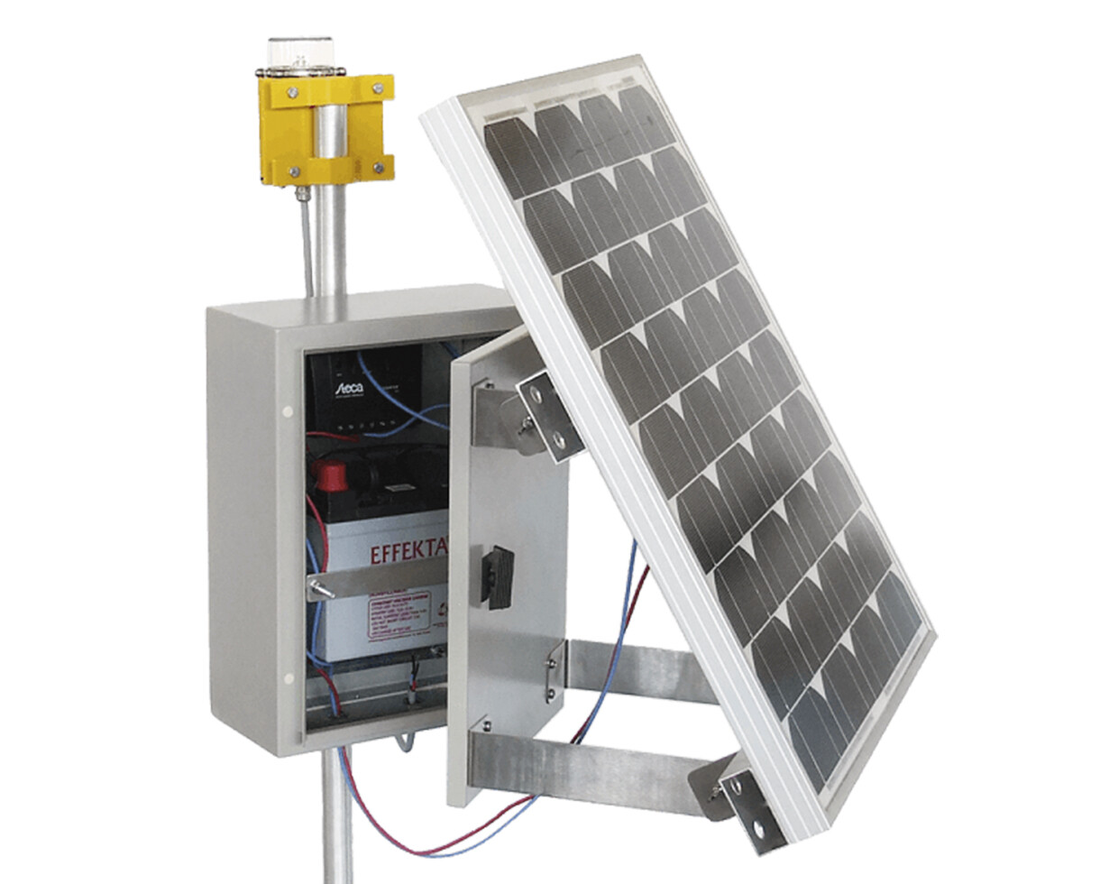 Solar obstruction light system