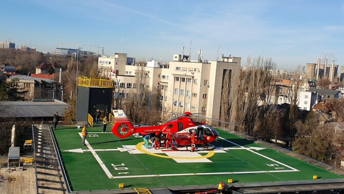 Elevated Helipad Lighting System