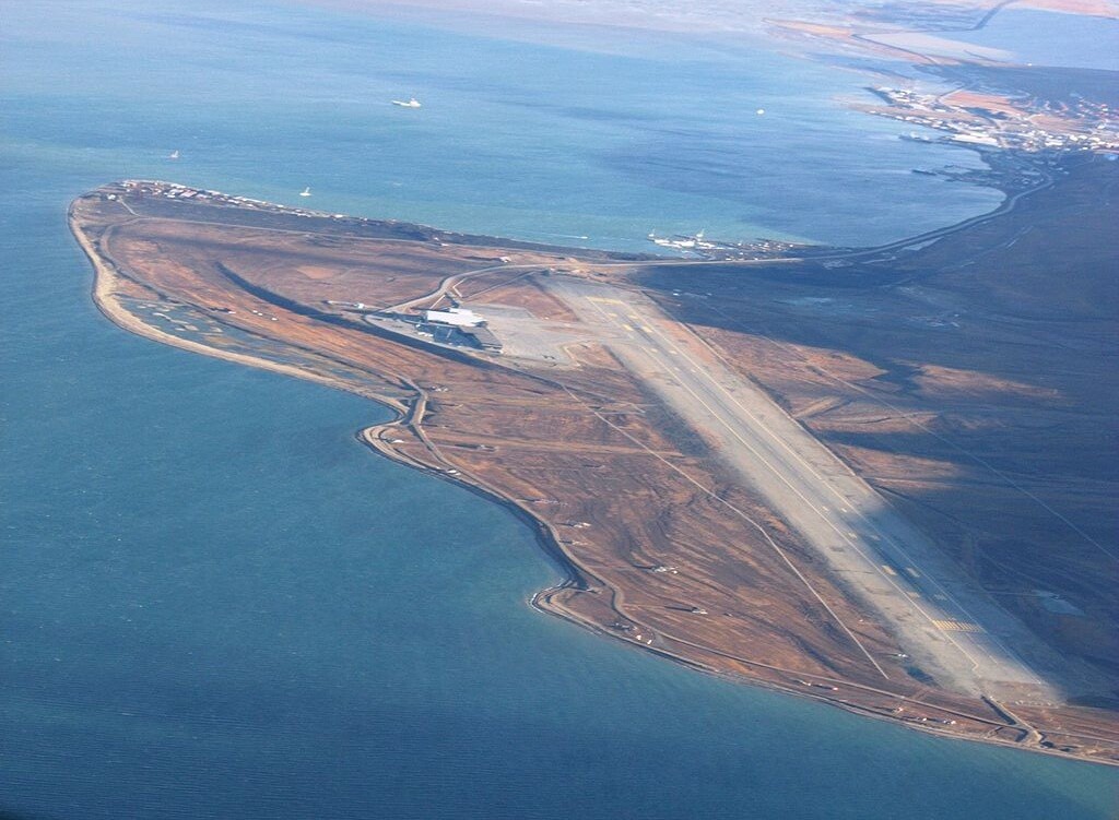 Svalbard Runway Airport lights