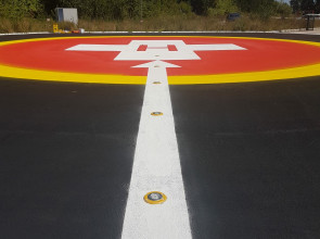 Heliport lights Italy