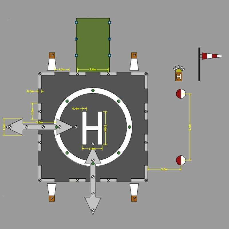 Citron Ejeren pie Heliport Lighting Systems - Signalight