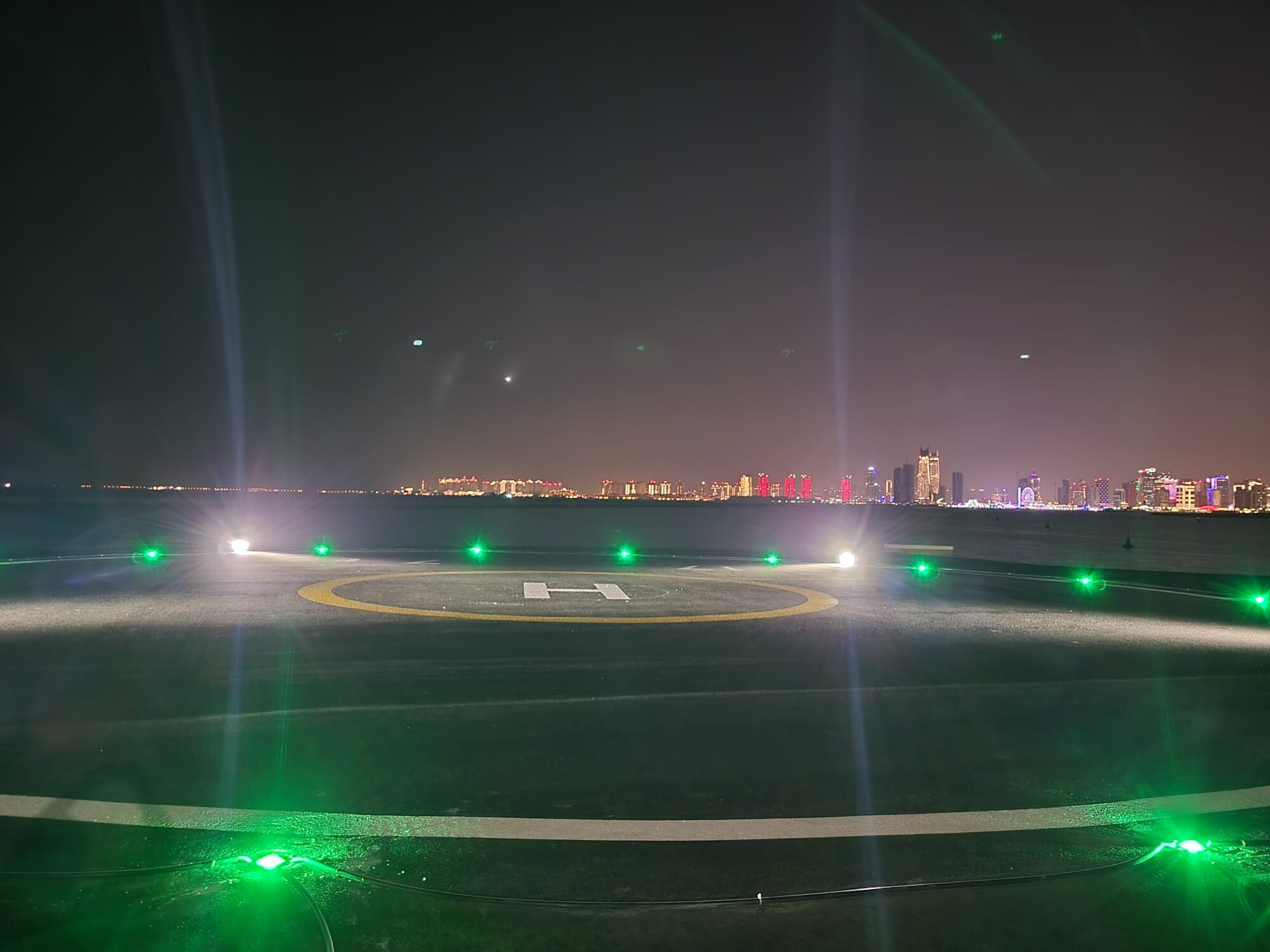 heliport qatar world cup stadium