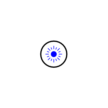 <p><strong>Taxiway</strong></p>
<p>- omnidirectional BLUE, 2 cd</p>
