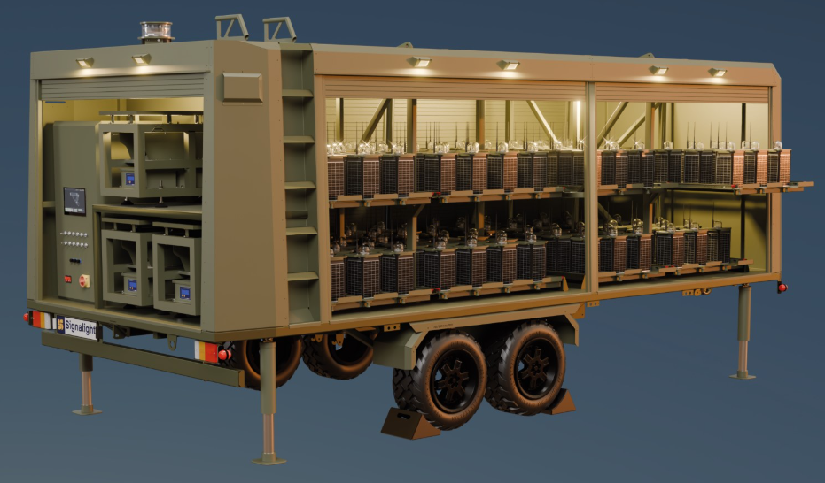 Signalight Military Trailer for BDSA 2026 exhibition Signalight Military Trailer for BDSA 2026 exhibition